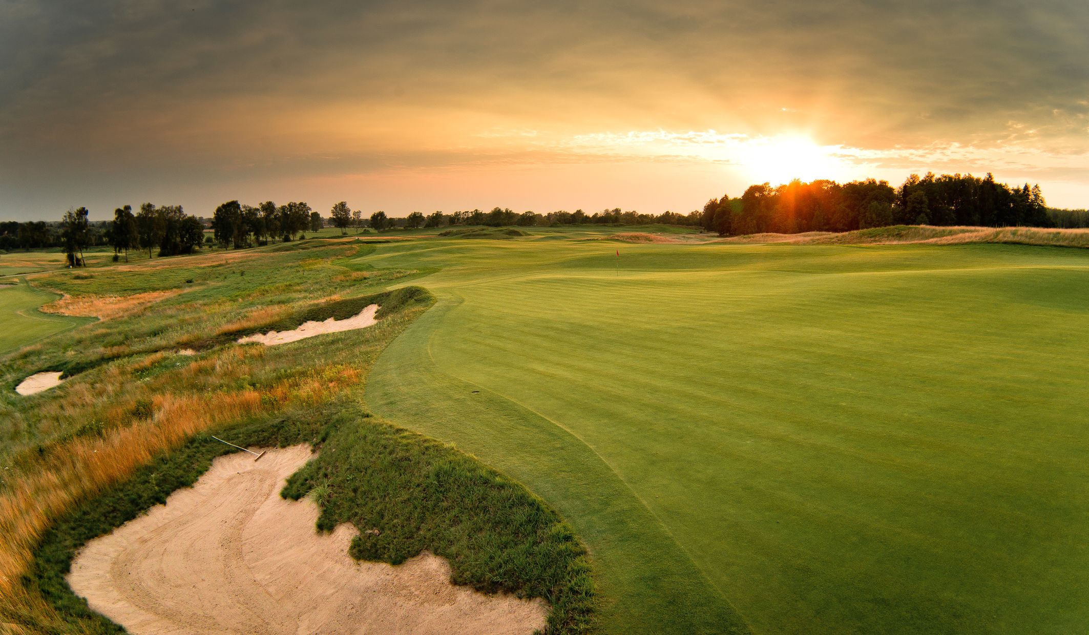 Sunset at Sand Valley