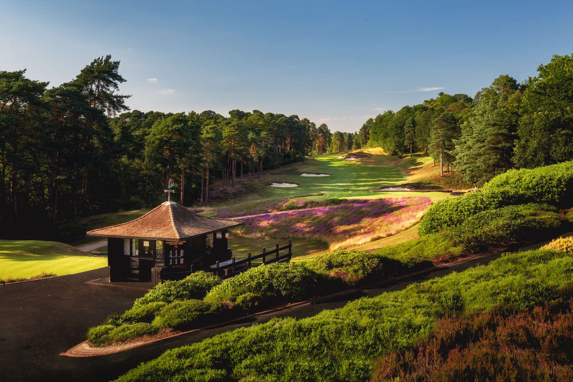 St Georges Hill 1st Hole