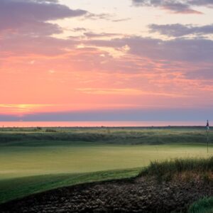 Royal St George's at Sunset