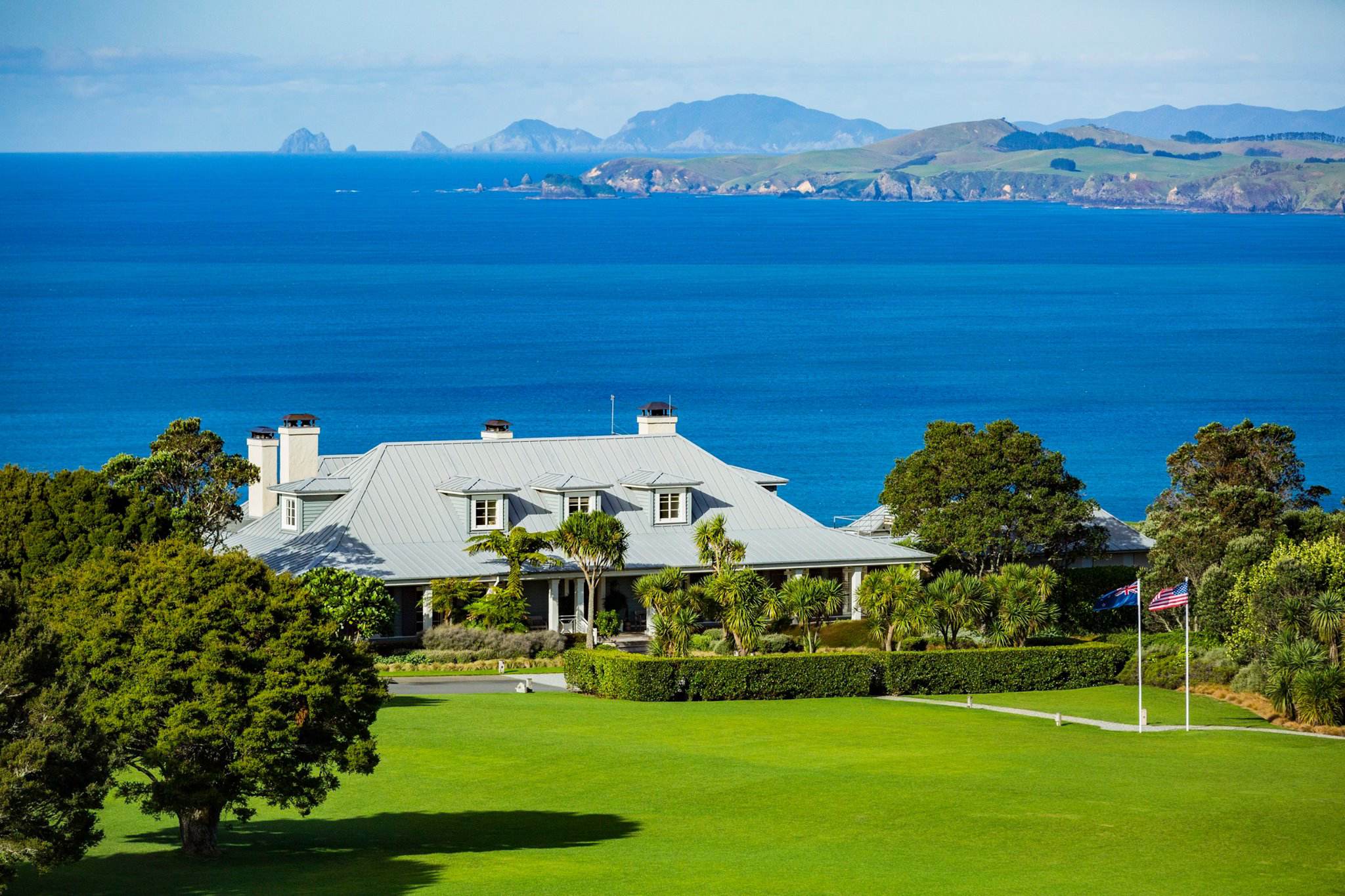 Kauri Cliffs Clubhouse