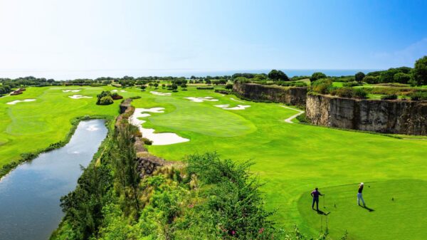 6th hole at green monkey